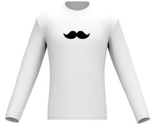 Moustache Pánské tričko dlouhý rukáv