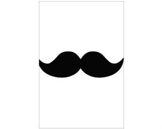 Moustache Plakát 61x91 Ikea kompatibilní