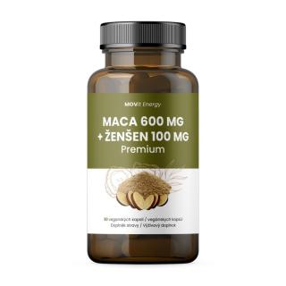 MOVit Energy Maca 600 mg + Ženšen 100 mg 90 kapslí