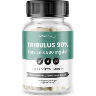 Movit Energy TRIBULUS 90% Kotvičník 500 mg 4v1 kapsle pro udržení energie a kognitivní výkonnosti 90 cps
