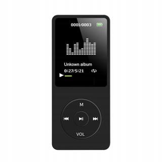 MP3/MP4 64GB přehrávač s Fm nahrávání hlasu