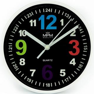 MPM Quality Designové hodiny s plynulým chodem E01.3686.90