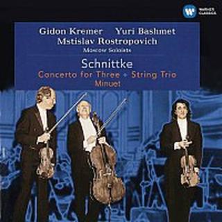 Mstislav Rostropovich – Schnittke: Concerto for Three, String Trio & Minuet  CD