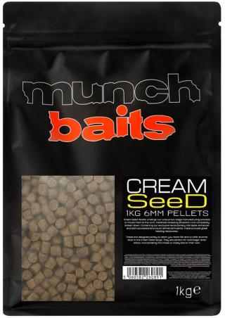 Munch baits cream seed pellet - 1 kg 6 mm