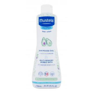 Mustela Bébé Multi-Sensory Bubble Bath 750 ml sprchový gel pro děti