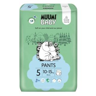 MUUMI BABY Walkers 5 Maxi+ 10-15 kg kalhotkové eko pleny 38 ks