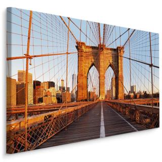 MyBestHome BOX Plátno Brooklynský Most, New York I. Varianta: 30x20