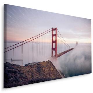 MyBestHome BOX Plátno Golden Gate Bridge, San Francisco II. Varianta: 30x20