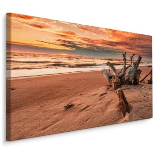 MyBestHome BOX Plátno Západ Slunce Na Pláži Varianta: 30x20