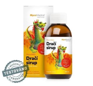 MycoMedica MycoBaby dračí sirup 200 ml + pastelky ZDARMA