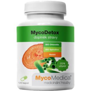 MycoMedica MycoDetox doplněk stravy pro detoxikaci organismu a podporu imunity 120 ks