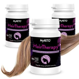 MyKETO Hair Therapy výživa pro pevné a husté vlasy Varianty produktu:: 3 ks 270 kapslí