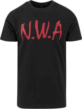 N.W.A Tričko Logo S Černá