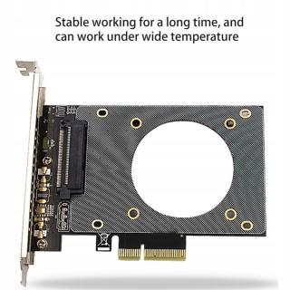 Na PCIe 4000 MB/s X4 PCIe na U.2 NVMe Ssd SFF-8639