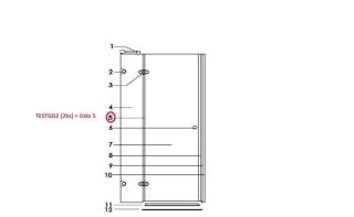 Náhradní díl Anima Glass TESTGD2