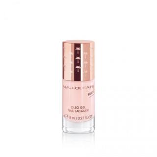 Naj-Oleari Oleo gel Nail Lacquer lak na nehty s gelovým efektem -  07 petal pink 8 ml