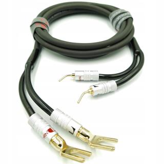 Nakamichi Reproduktorový kabel 2x1,5 jehla vidlice 2,5m