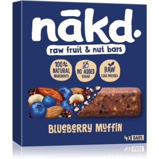 NAKD Blueberry Muffin set ovocných tyčinek 4x35 g