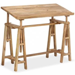 Náklopný kreslící stůl mangovníkové dřevo Dekorhome,Náklopný kreslící stůl mangovníkové dřevo Dekorhome
