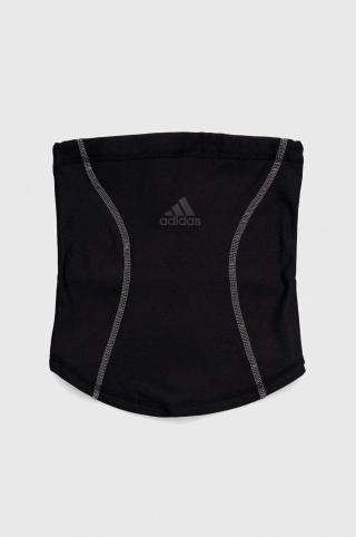 Nákrčník adidas Performance černá barva, s aplikací