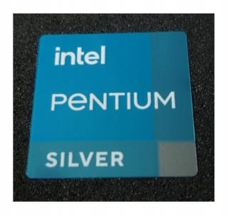 Nálepka Intel Pentium Silver 18 x 18 mm 345c