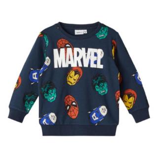 Name it Košile s dlouhým rukávem Marvel Nmmniks Dark Sapphire