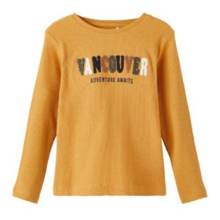 Name it Košile s dlouhým rukávem Nmms olive r Amber Gold