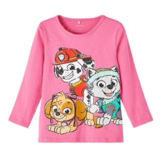 Name it Paw Patrol Košile s dlouhým rukávem Nmfosina Sangria Sunset