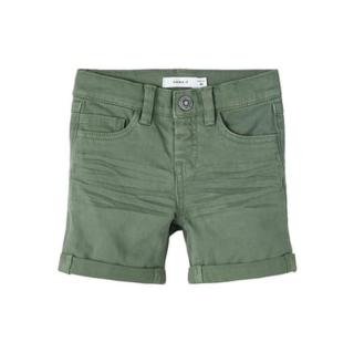 Name it Twill Shorts Nmmsofus Duck Green