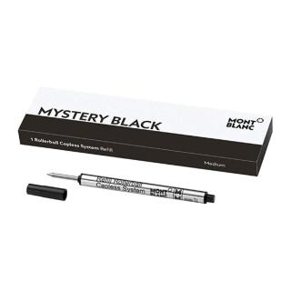 Náplň Montblanc do rolleru bez víčka, Mystery Black šíře M