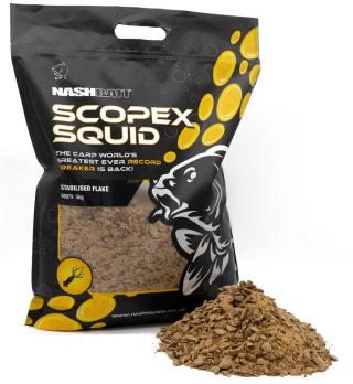 Nash drcené boilie scopex squid stabilised flake 5 kg