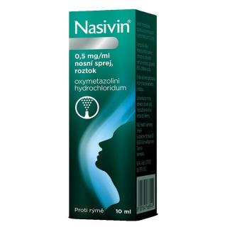 NASIVIN® 0,5 mg/ml nosní sprej, roztok 10 ml