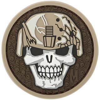 Nášivka MAXPEDITION® Soldier Skull - arid