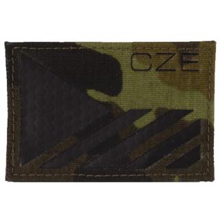 Nášivka vlajka IR CZE Combat Systems® – Vzor 95 woodland