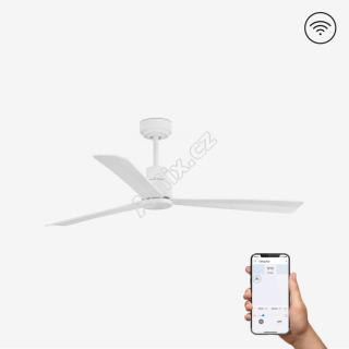 NASSAU M, bílá, stropní ventilátor s DC motorem SMART - FARO