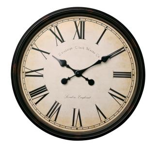 Nástěnné hodiny VINTAGE Ø 50 cm Mybesthome