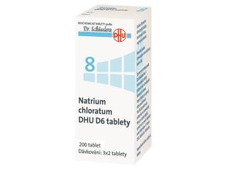 Natrium Chloratum Dhu d6 neobalené tablety 200