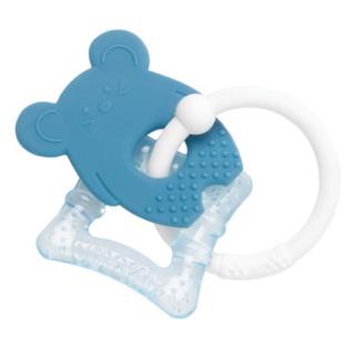 Nattou chladicí kroužek na prořezávání zubů modrý