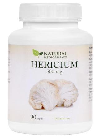 Natural Medicaments Hericium 500 mg 90 kapslí