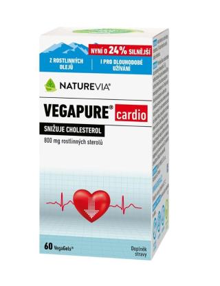 NatureVia Vegapure cardio 60 kapslí