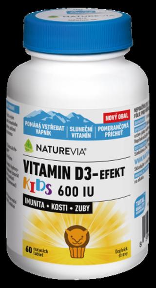 Naturevia Vitamin D3-efekt Kids Tbl.60