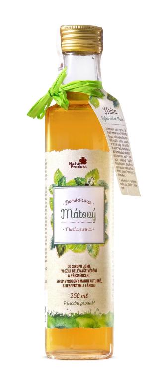 Naturprodukt Sirup mátový 250 ml