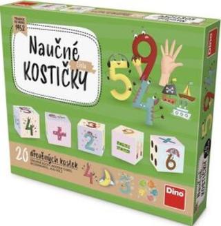 Naučné kostičky Čísla - 20 kusů