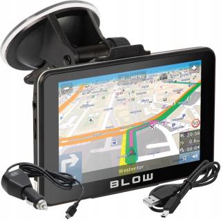 Navigace Do Auta Gps 5'' 8GB Mapa Evropa