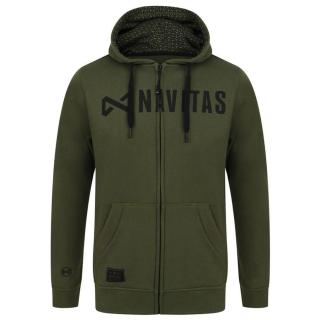 Navitas Mikina Core Zip Hoody Green - M