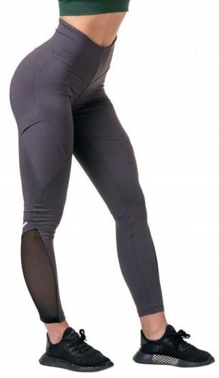 Nebbia Fit Smart High-Waist Marron L Fitness kalhoty