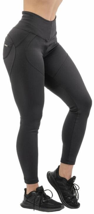 Nebbia High Waist & Lifting Effect Bubble Butt Pants Black S