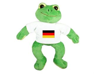 Německo Plyšová žába