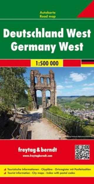 Německo - západ 1:500 000