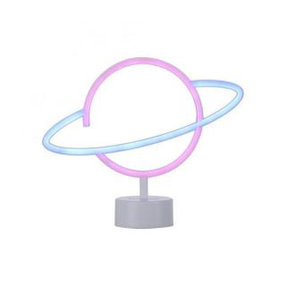 NEON-SATUR LED stolní lampa dekorační vícebarevný motiv na baterie s vypínačem - LEUCHTEN DIREKT